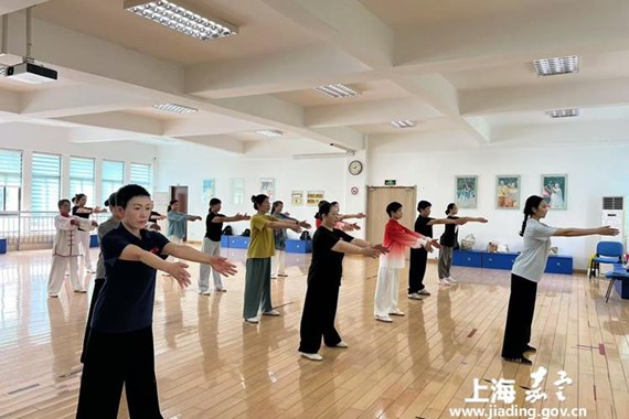 嘉定区健身气功易筋经技能推广活动圆满完成